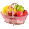 Wicker Willow Picnic Basket with Double Drop-Down Handles - Perfect as Gift basket for all Occasions like Halloween, Thanksgiving and Easter, with Liner